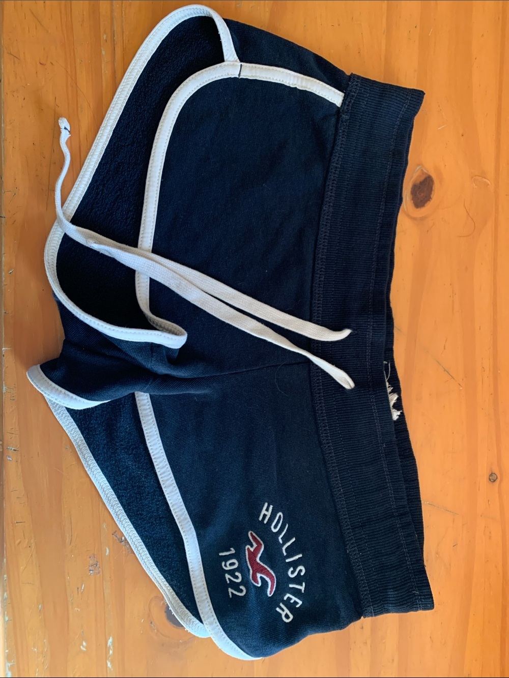 Y2K vintage Hollister Navy Blue Terry Shorts Xsmall